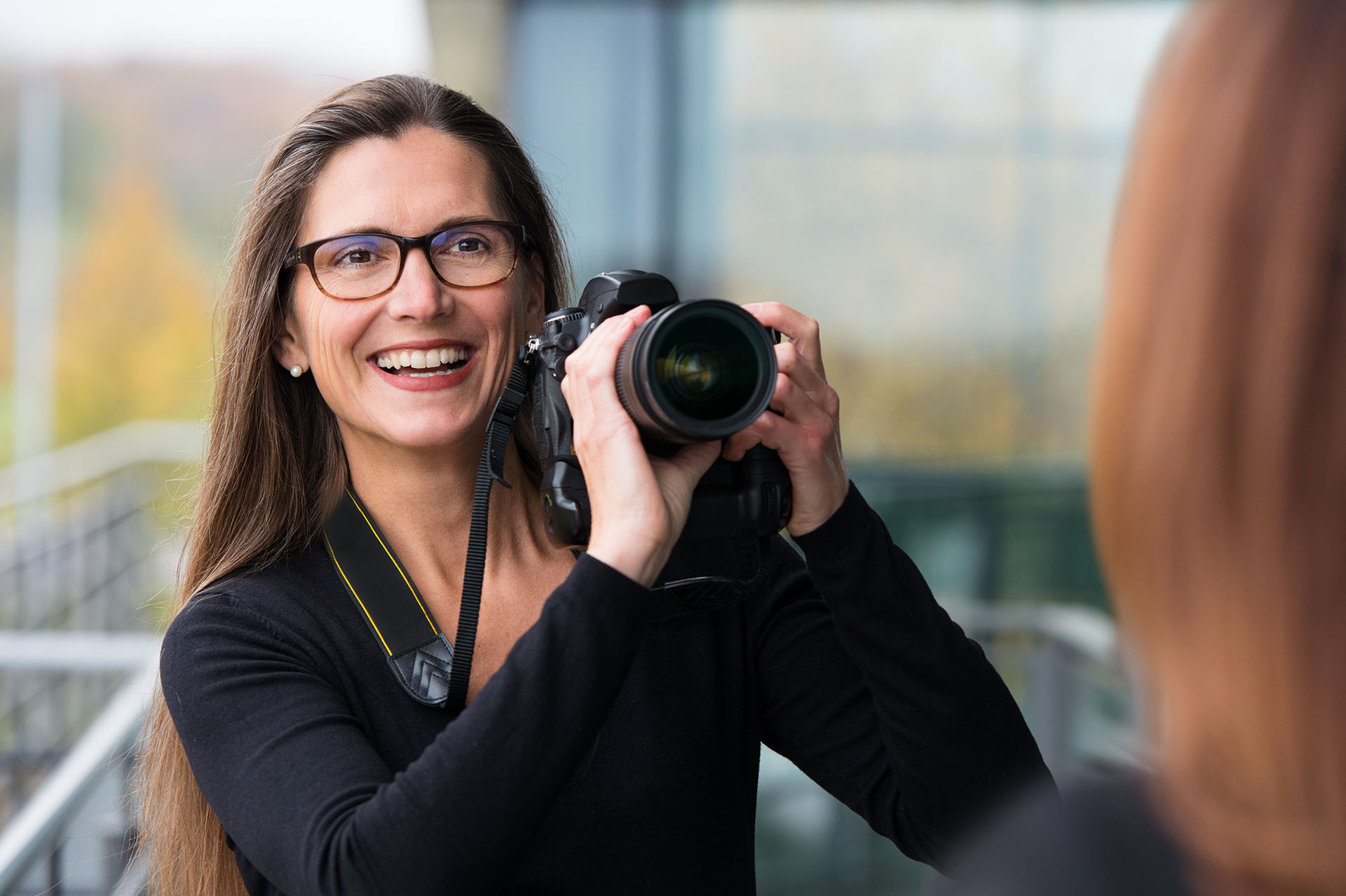 Fotografin Barbara Mainz Selbstporträt